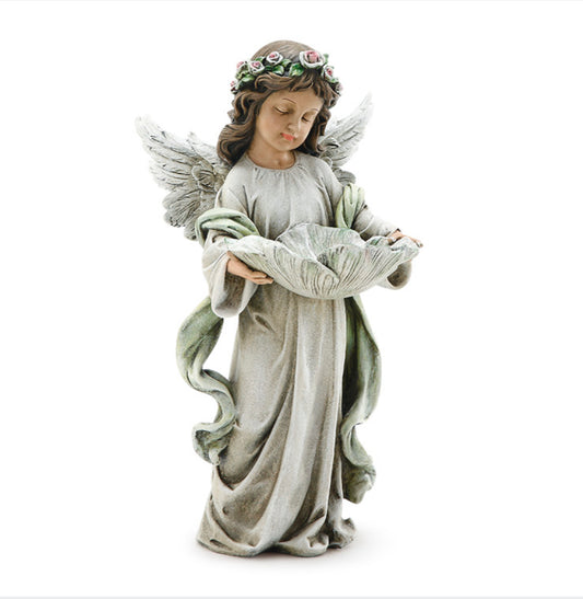 Pastel Angel girl birdfeeder